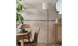 Argos Habitat Bobbin Ash Wood Stick Floor Lamp Natural H167cm- Buy online at McGrocer
