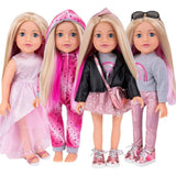DesignaFriend Tilly doll 18-inch with outfit set, UK version