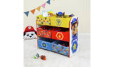Argos Paw Patrol 3 Tier Kids Basket Storage Unit with 6 Fabric Drawers (H7, W65, D32cm)- Buy online at McGrocer