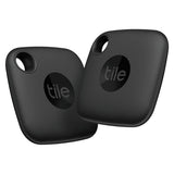 Tile Mate 2022 Black Bluetooth tracker pack of 2 - British product