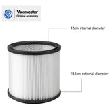 Vacmaster washable filter for 15-60L vacuum - British product
