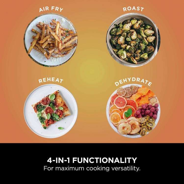Ninja air fryer Pro 4.7L black, UK version
