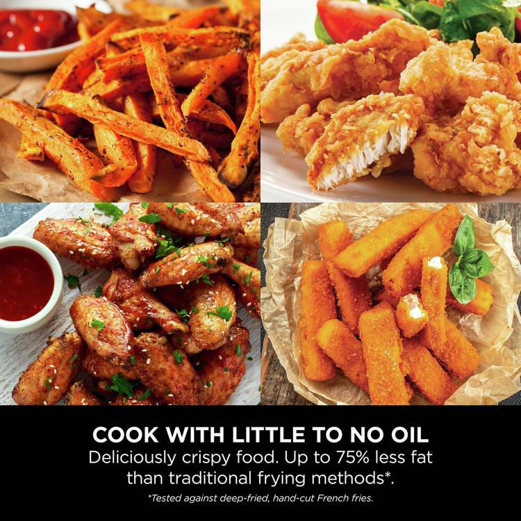 Ninja air fryer Pro 4.7L black, UK version