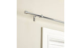 Argos Argos Home Chrome Extendable Curtain Pole - 165cm to 300cm- Buy online at McGrocer