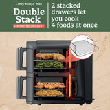Ninja Double Stack XL air fryer 9.5L, UK version