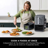 Ninja Double Stack XL air fryer 9.5L, UK version