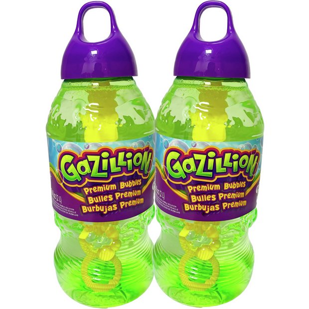 Gazillion bubble solution double pack 2L, UK version