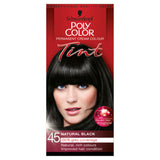 Schwarzkopf Poly Color Tint hair colour 45 Natural Black, UK version