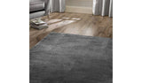 Argos Relay Plain Charcoal Rug 200x290cm- Buy online at McGrocer