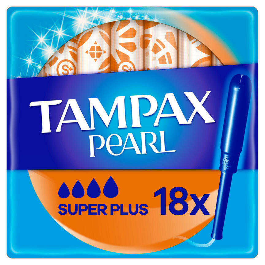 Tampax Pearl Super Plus Tampons With Applicator GOODS ASDA