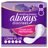 Always Discreet Incontinence Liners Plus For Sensitive Bladder