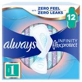 Always Infinity FlexProtect sanitary towels size 1, UK version