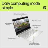 HP 15s laptop Intel Core i3 128GB SSD silver, UK version