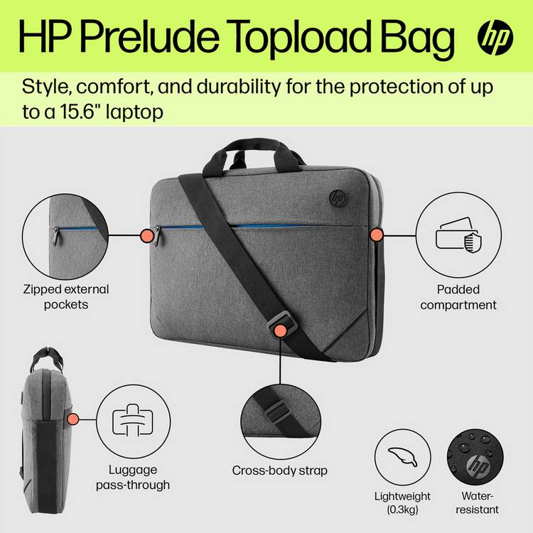 HP 15s laptop Intel Core i3 128GB SSD silver, UK version