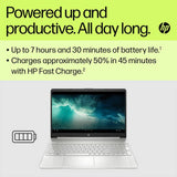 HP 15s laptop Intel Core i3 128GB SSD silver, UK version
