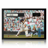 The Fan Cave Joe Root signed mini cricket bat framed - British product