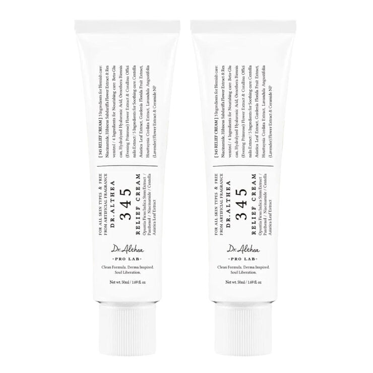 Dr Althea 345 Relief Cream 2x50ml (British brand)