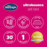Silentnight Ultrabounce dog bed medium, imported from the UK
