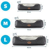 Silentnight Airmax Dark Grey Dog Bed - Medium