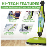 H2O 8-in-1 steam cleaner HD model, imported from the UK