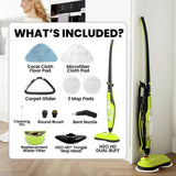 H2O 8-in-1 steam cleaner HD model, imported from the UK
