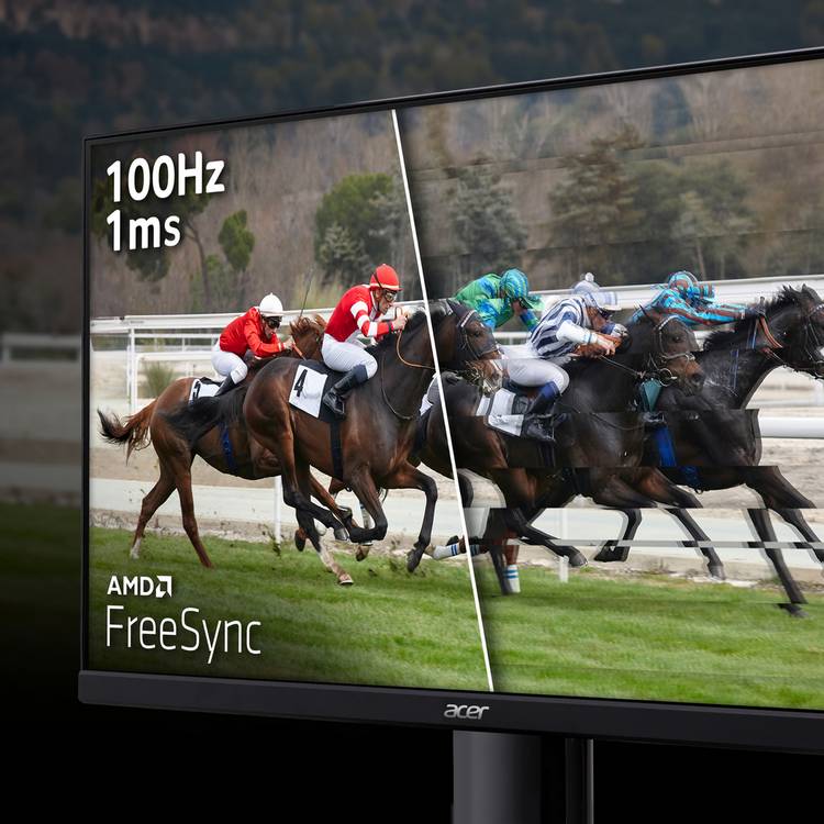 Acer KA222Q 21.5in FHD monitor 100Hz, imported from the UK