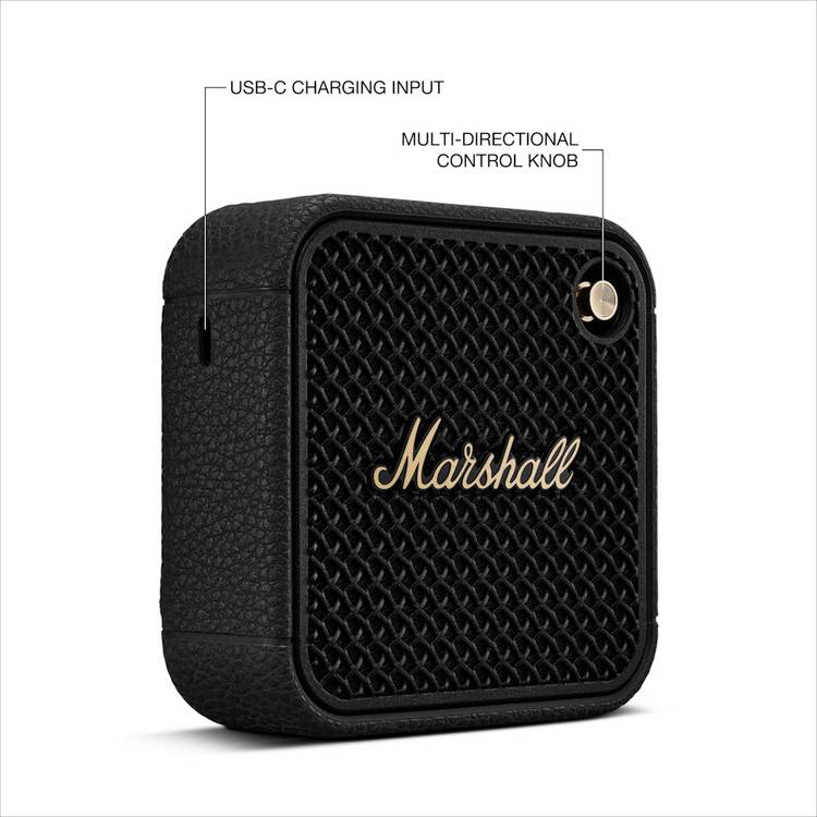 Marshall Willen II portable Bluetooth speaker, imported from the UK