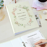 Floral personalised wedding planner A5 - British product
