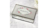 Argos Personalised Message Water Colour Jewellery Box with Mirror and 3 Compartments, H5.6xW16.2xD9.1 cm- Buy online at McGrocer