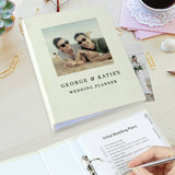 Personalised wedding planner with photo cover (British brand)