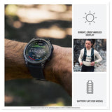 Garmin Fenix E smartwatch 47mm Grey Steel and Black (British brand)