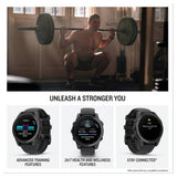 Garmin Fenix E smartwatch 47mm Grey Steel and Black (British brand)
