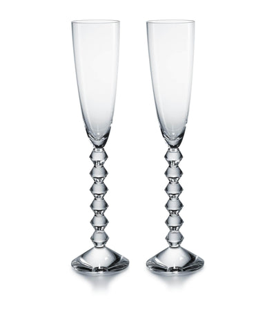 Harrods Baccarat Flutissimo Champagne Flutes Set of 2- Buy online at McGrocer