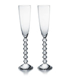 Baccarat Flutissimo champagne flutes set of 2 - British product
