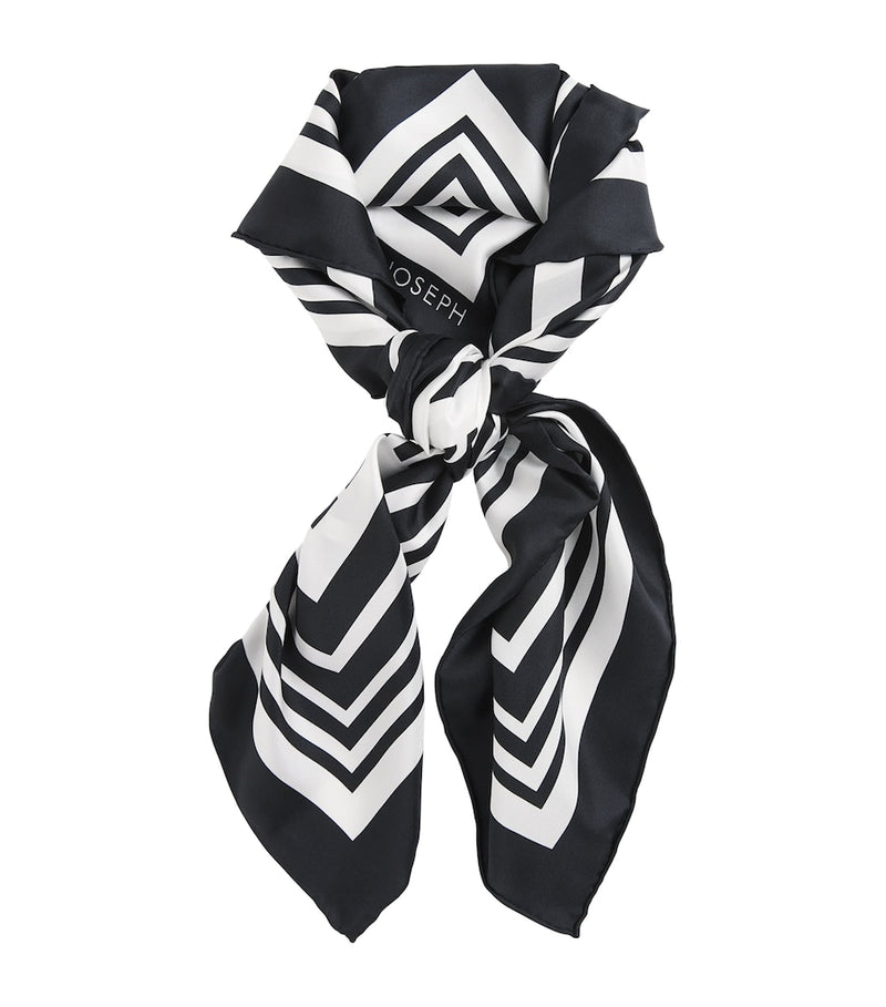 Joseph Zenza large silk scarf 90cm, imported from the UK