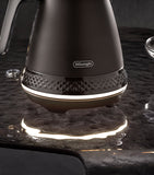 De'Longhi stainless steel Diadema electric kettle - British product
