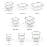 Glasslock 28-piece food storage set (British brand)
