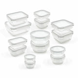Glasslock 28-piece food storage set (British brand)