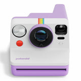 Polaroid Now Gen 3 instant camera purple with colour film bundle - British product