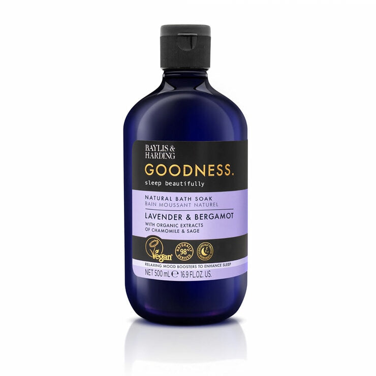 Baylis & Harding lavender bergamot bath soak 4 x 500ml, UK version
