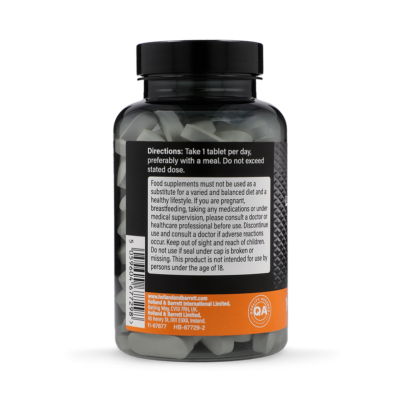 L-Arginine 1000mg supplement 100 tablets, imported from the UK
