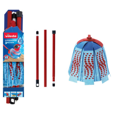 Vileda SuperMocio Compact 3Action XL floor mop (British brand)
