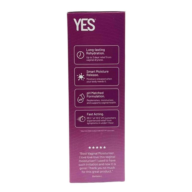 YES VM Organic Vaginal Moisturiser   100ml GOODS M&S