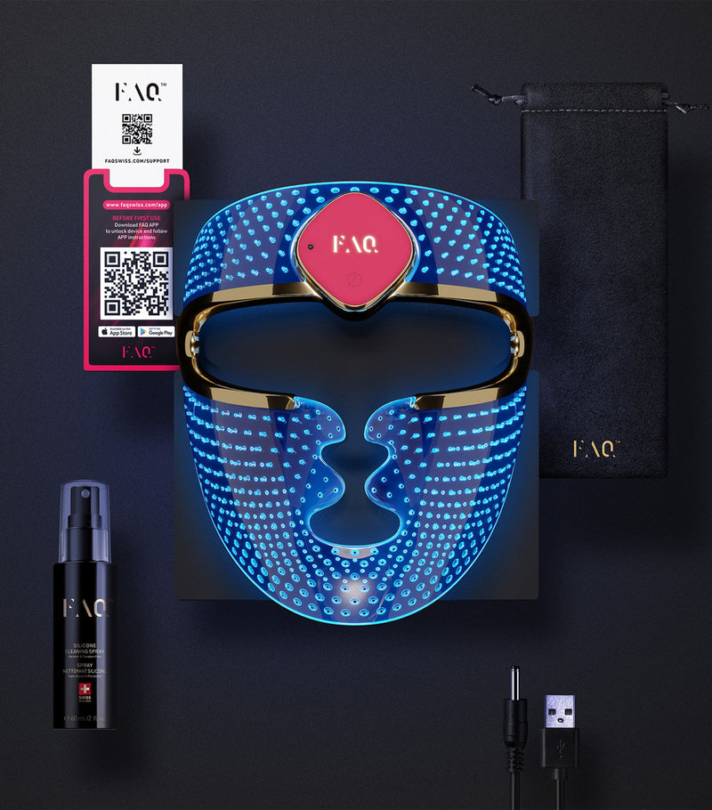 FAQ 201 LED face mask - British product