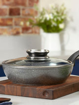 Next Tower Grey Forged Multi Cerastone Non-Stick Frying Pan 28cm- Buy online at McGrocer