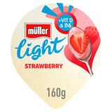 Müller Light Strawberry Yoghurt 160g