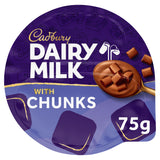 ASDA Cadbury Dairy Milk Chunks Chocolate Dessert 75g- Buy online at McGrocer