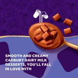 Cadbury chocolate dessert chunks 75g, imported from the UK