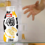 Muller Frijj banana milkshake 330ml, imported from the UK