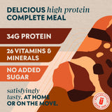 Müller Myprotein chocolate complete meal shake 500ml, UK version